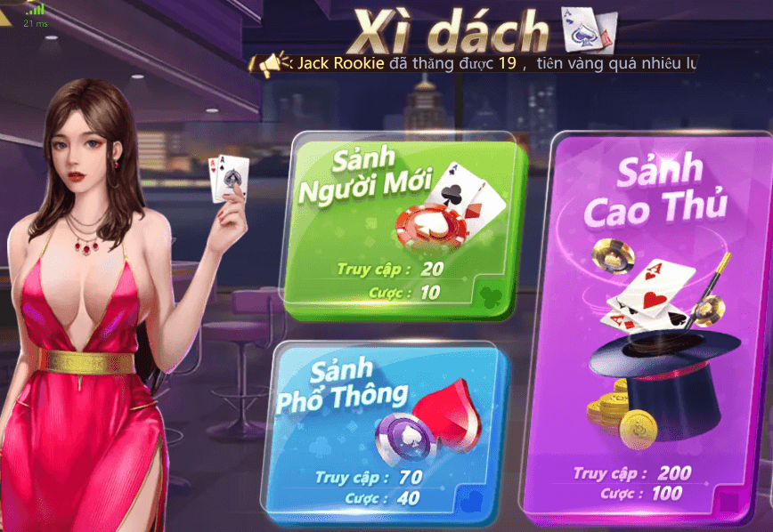 Game bài Blackjack
